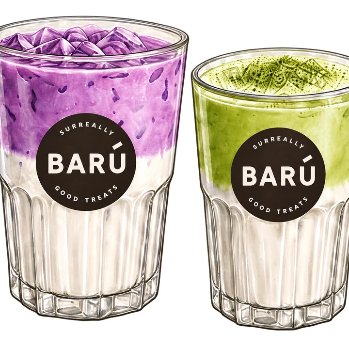 Barú Latte Glas
