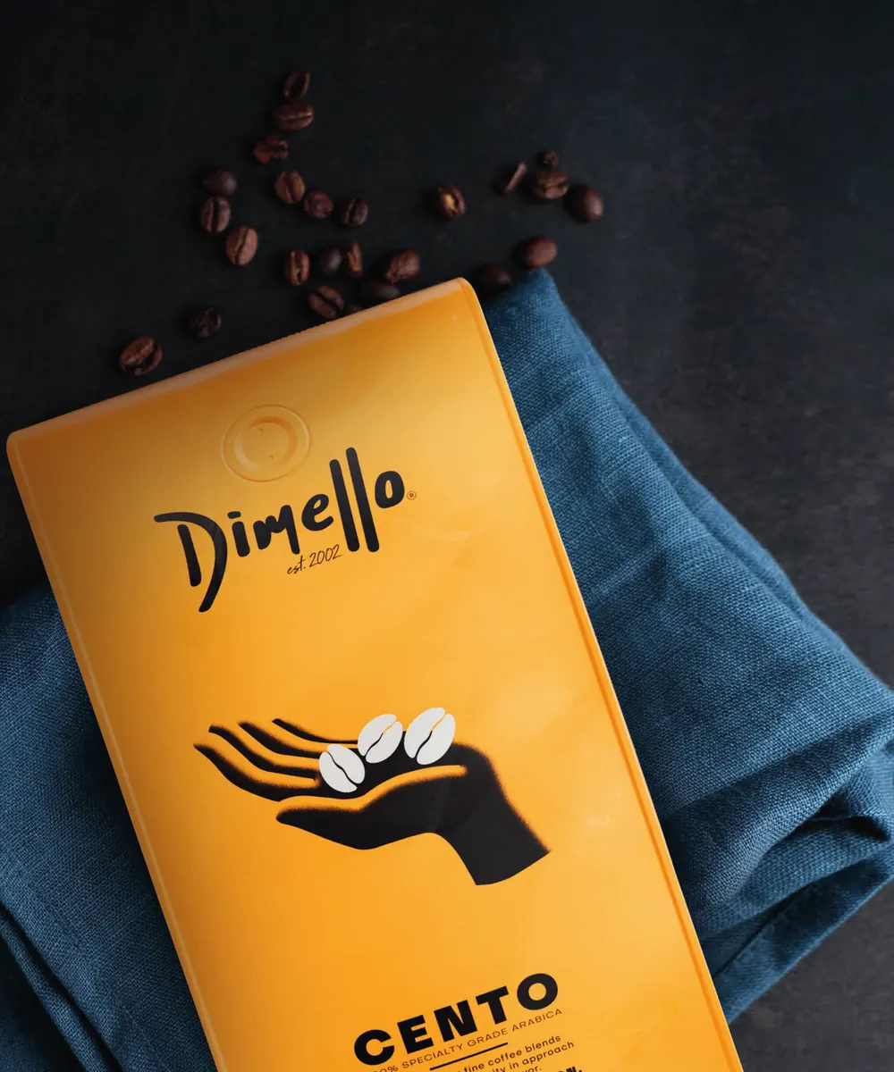 Dimello Kaffee – Verpackungen und Kapseln