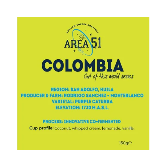 AREA 51 Colombia Coconut