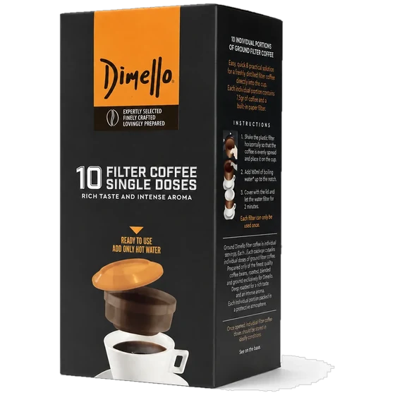 Dimello Filterkaffee Einzelportionen