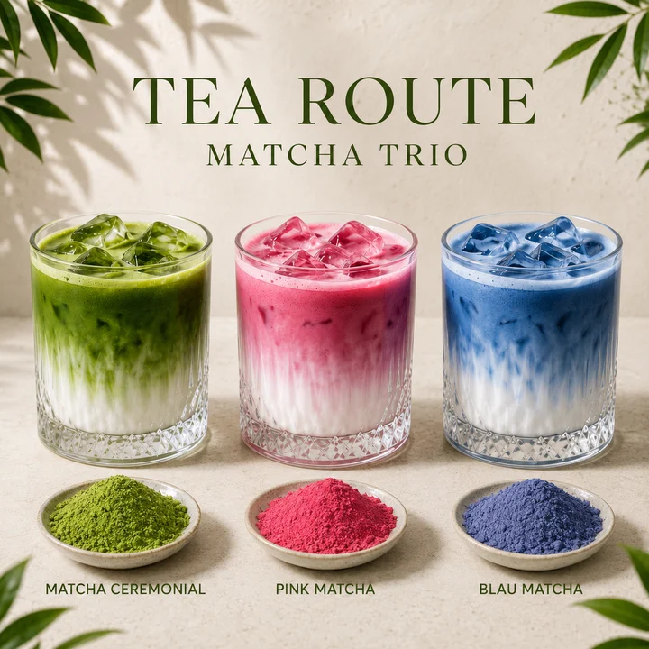 Tea Route Matcha Trio