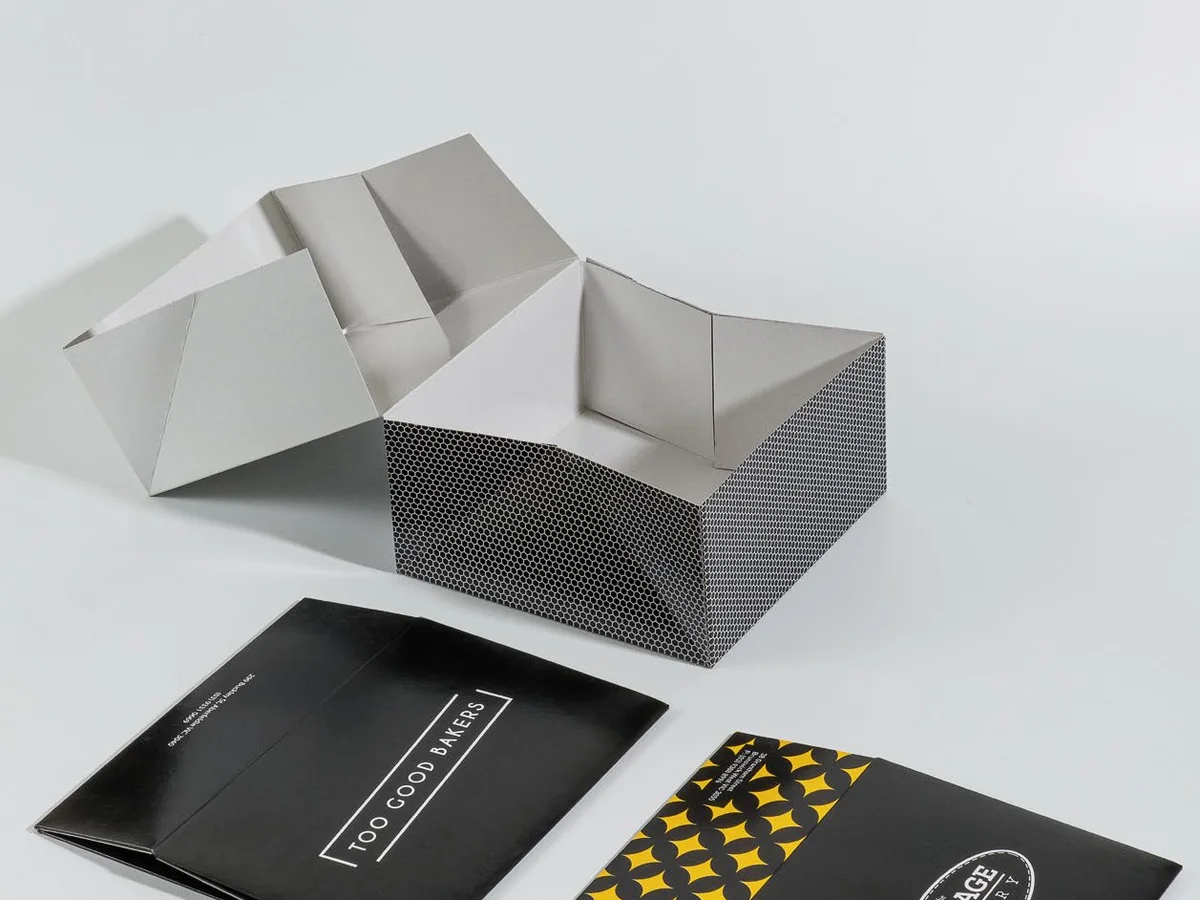 Pop-up-Boxen für Speisen & Gebäck